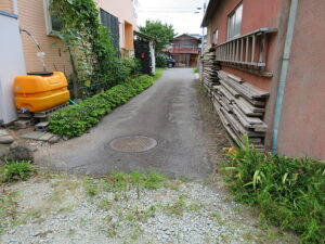 前面道路