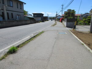 南側全面道路