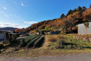 北側道路側よりの眺望