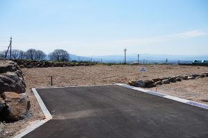 5区画方向　平尾山、八ヶ岳が見えます(外観)